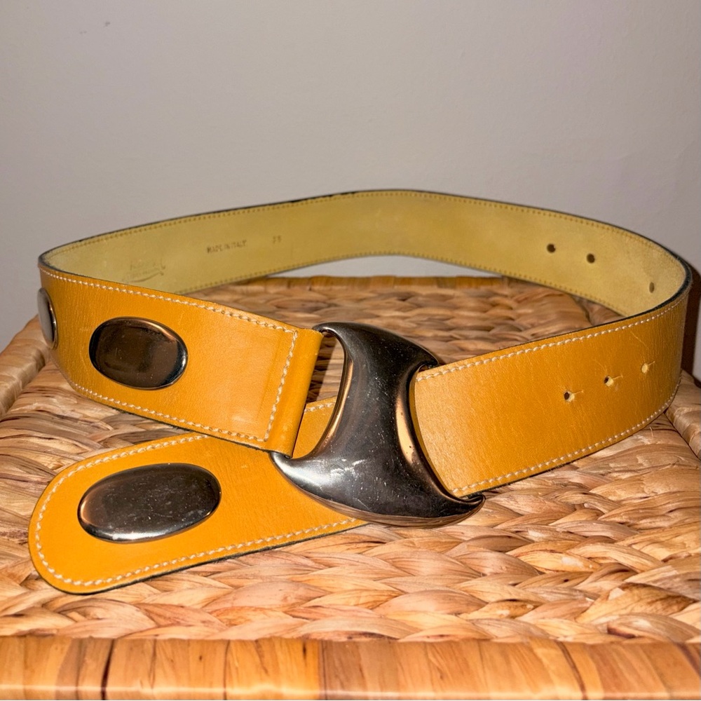 Leather Statement Belt